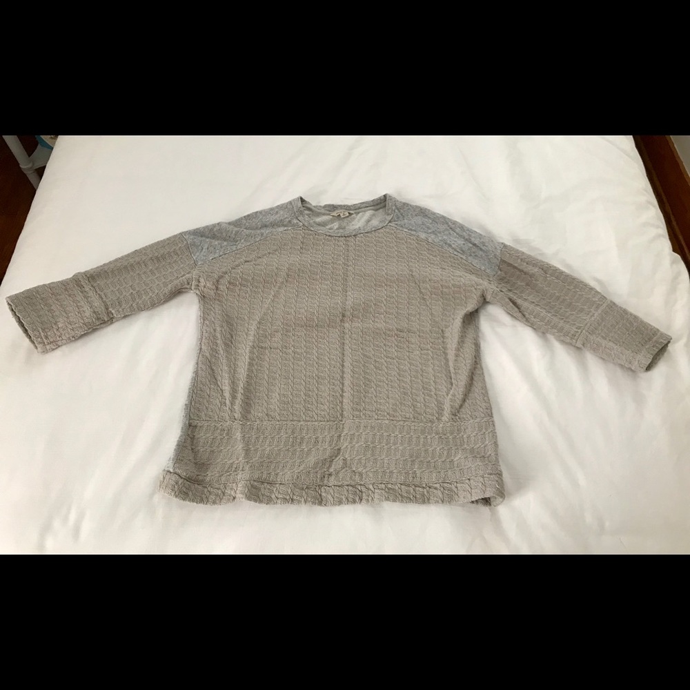 Lucky Brand drop sleeve sweater